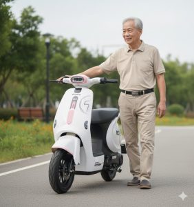 Xe điện cho người lớn tuổi